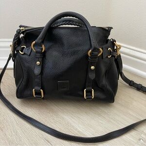 Dooney Bourke Black Leather Handbag